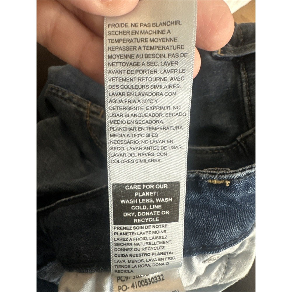Signature Levi Strauss High Rise Skinny Jeans Women Blue Size W32 L32 - Picture 14 of 14